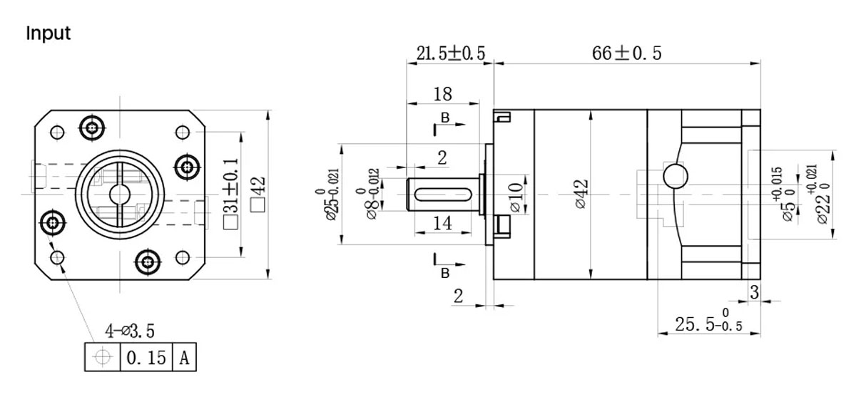 nema 17 gearbox