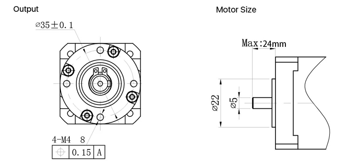 nema 17 gearboxes
